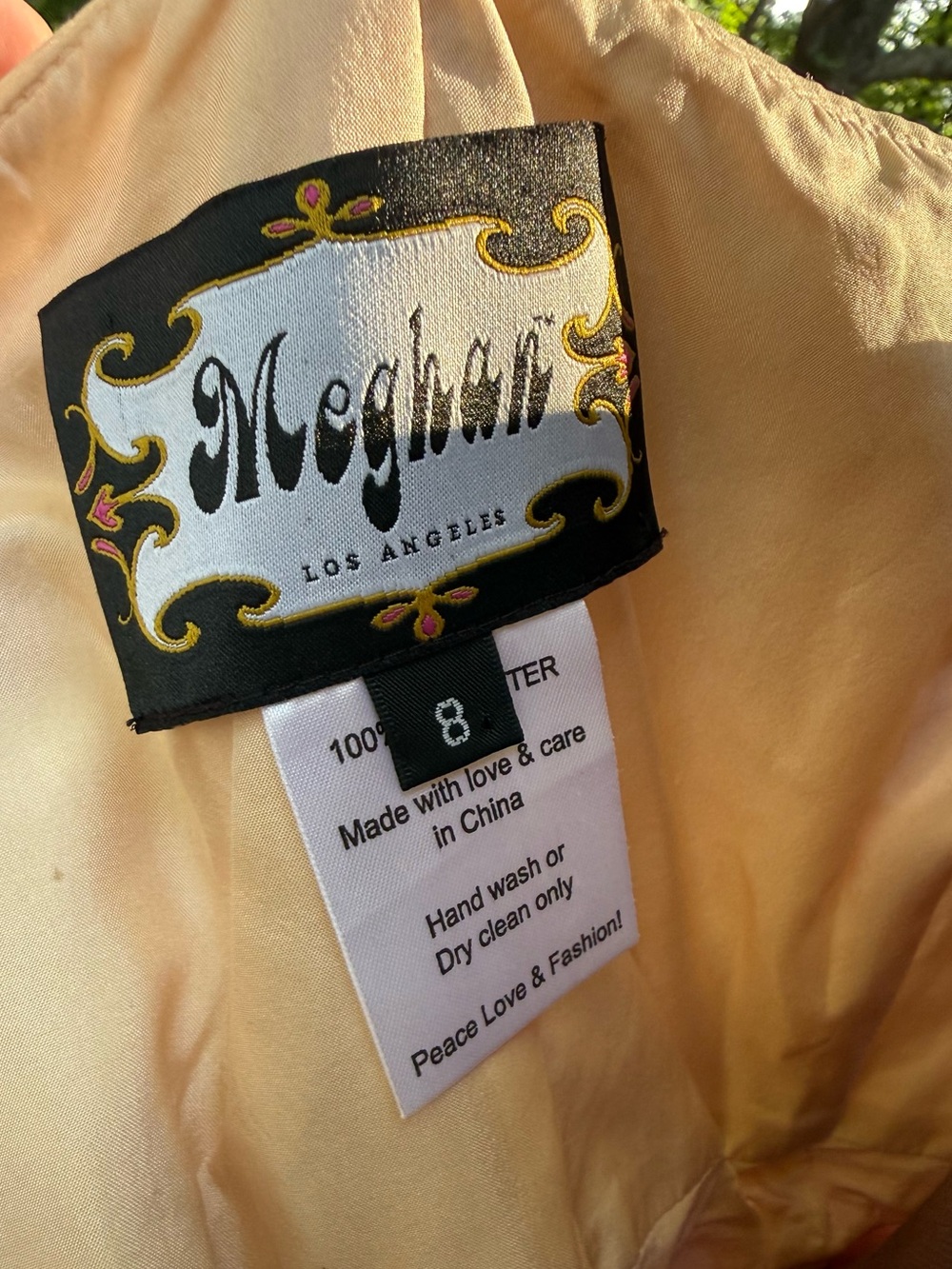 Meghan LA Parfait Perfection Dress Flirty Ruffled Sleeveless Megan Fabulous - Picture 6 of 8